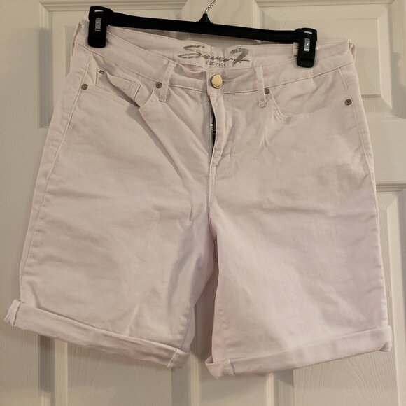 Seven7 Pants - Seven7 white shorts sz 12
